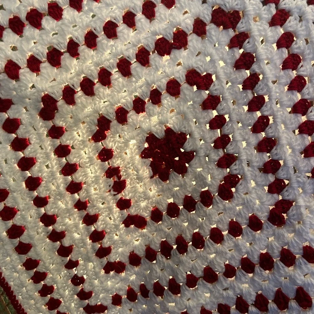 Scandinavian inspired‎ crochet baby blanket